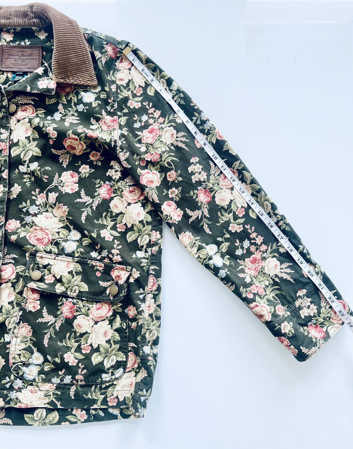 Polo Ralph Lauren VINTAGE 90s RALPH LAUREN JEANS Floral Jacket Country Barn Size M / US 6-8 / IT 42-44 - 13 Thumbnail