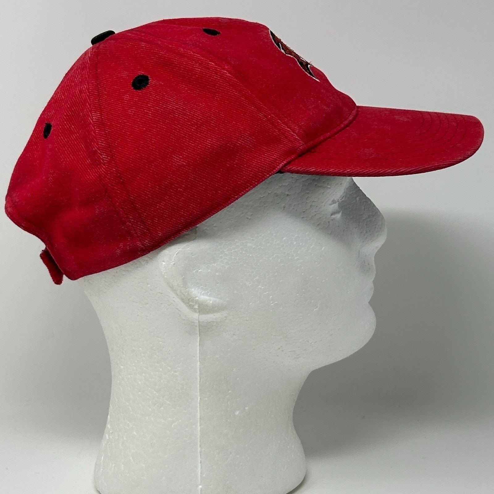 Other Vintage 90s Tampa Bay Buccaneers Hat Cap Red Bleach Spotted Size ONE SIZE - 7 Thumbnail