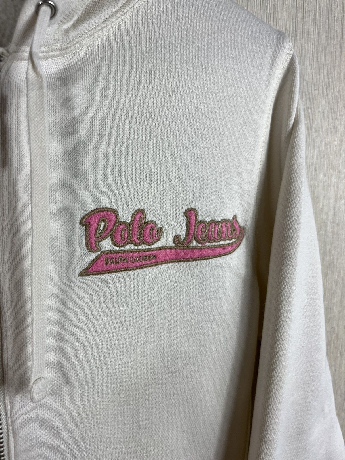 Polo Ralph Lauren × Vintage Vintage Polo Ralph Lauren jeans y2k zip hoodie sweatshirt Size M / US 6-8 / IT 42-44 - 8 Thumbnail