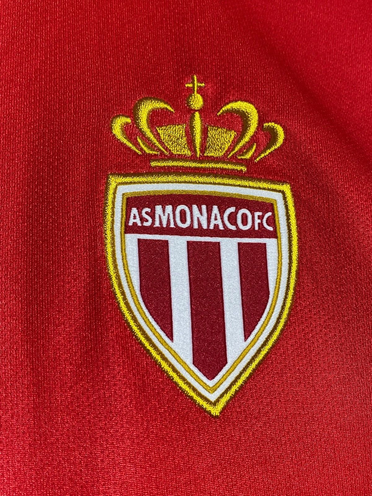 Nike Nike AS Monaco 2014 2015 Home Football Shirt Soccer Jersey Size US L / EU 52-54 / 3 - 4 Thumbnail