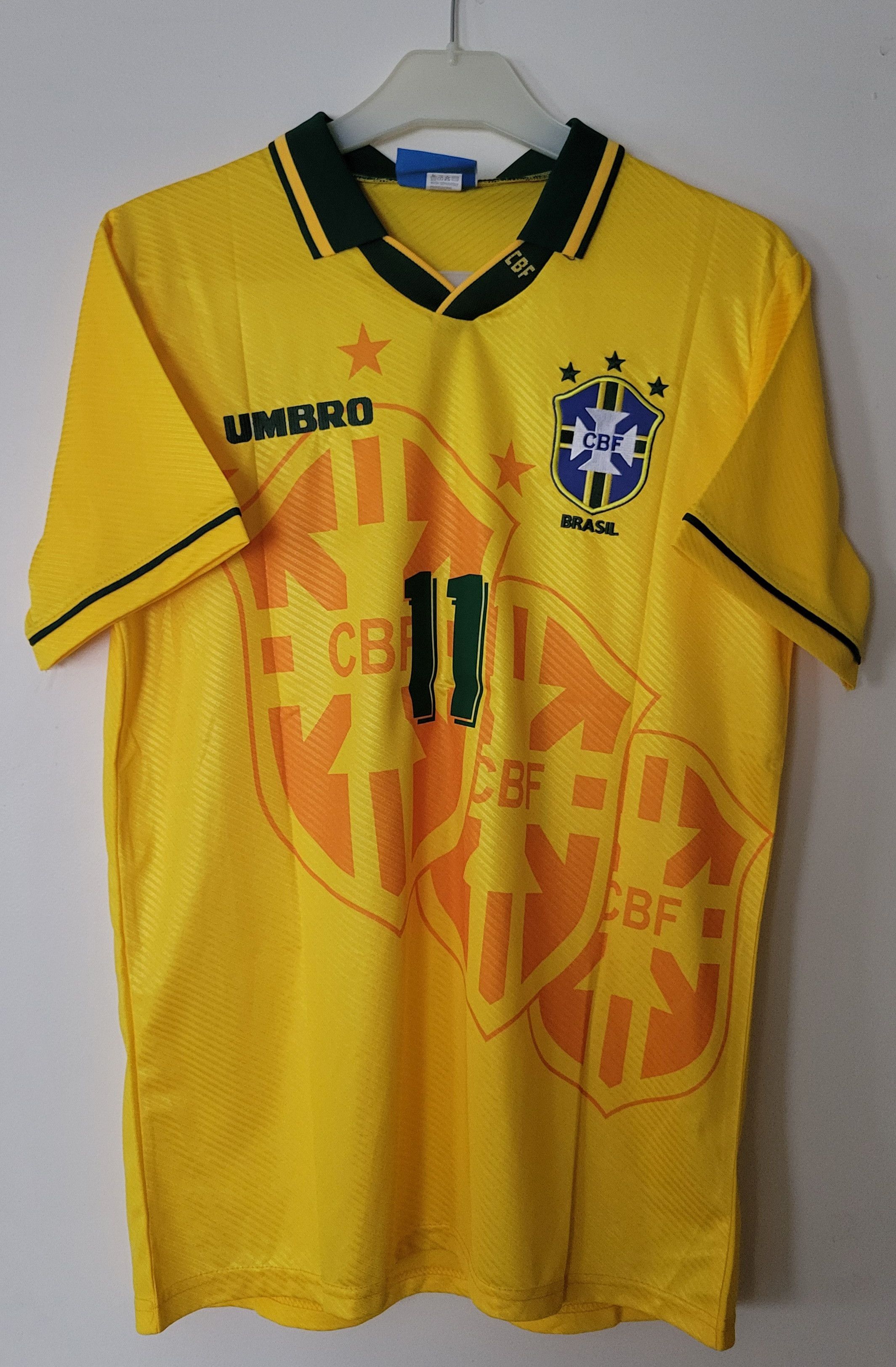 Romário 11 Brazil 1994 Jersey soccer vintage football shirt