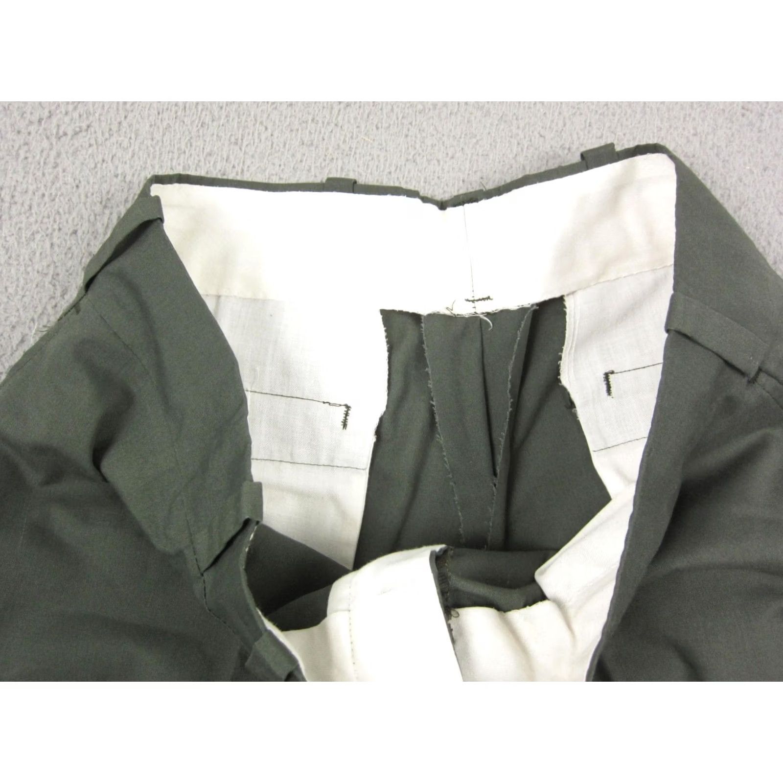 JCPenney Vintage JCPenney Big Mac Pants Mens 35L Wash & Wear Workwear Calico 60s 70s Talon Size US 35 - 6 Thumbnail