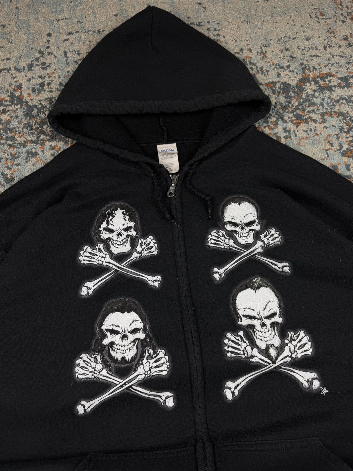 Metallica Vintage 00s Metallica birth school death zip hoodie Size US XL / EU 56 / 4 - 7 Thumbnail