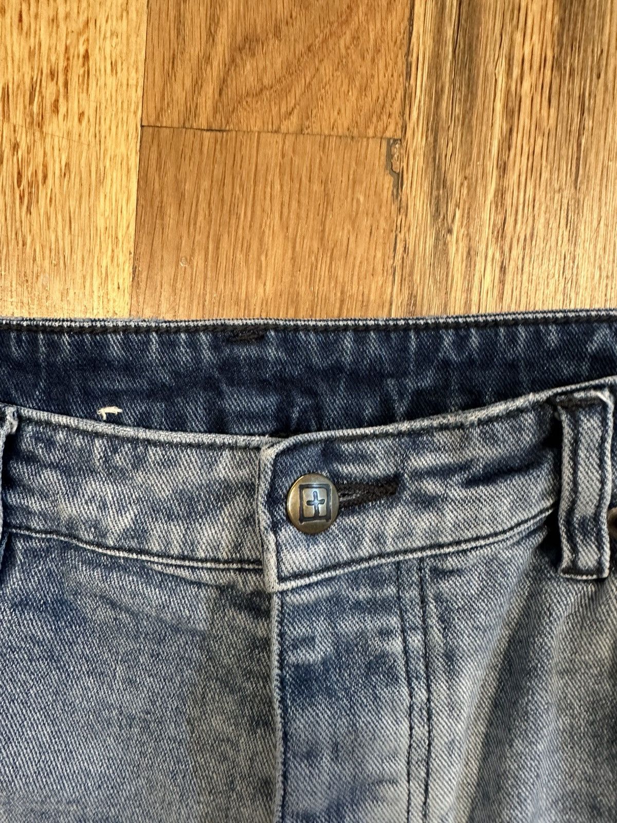 Ksubi Ksubi Knee Hole Blue Denim Jeans Size 36 Size US 36 / EU 52 - 3 Thumbnail