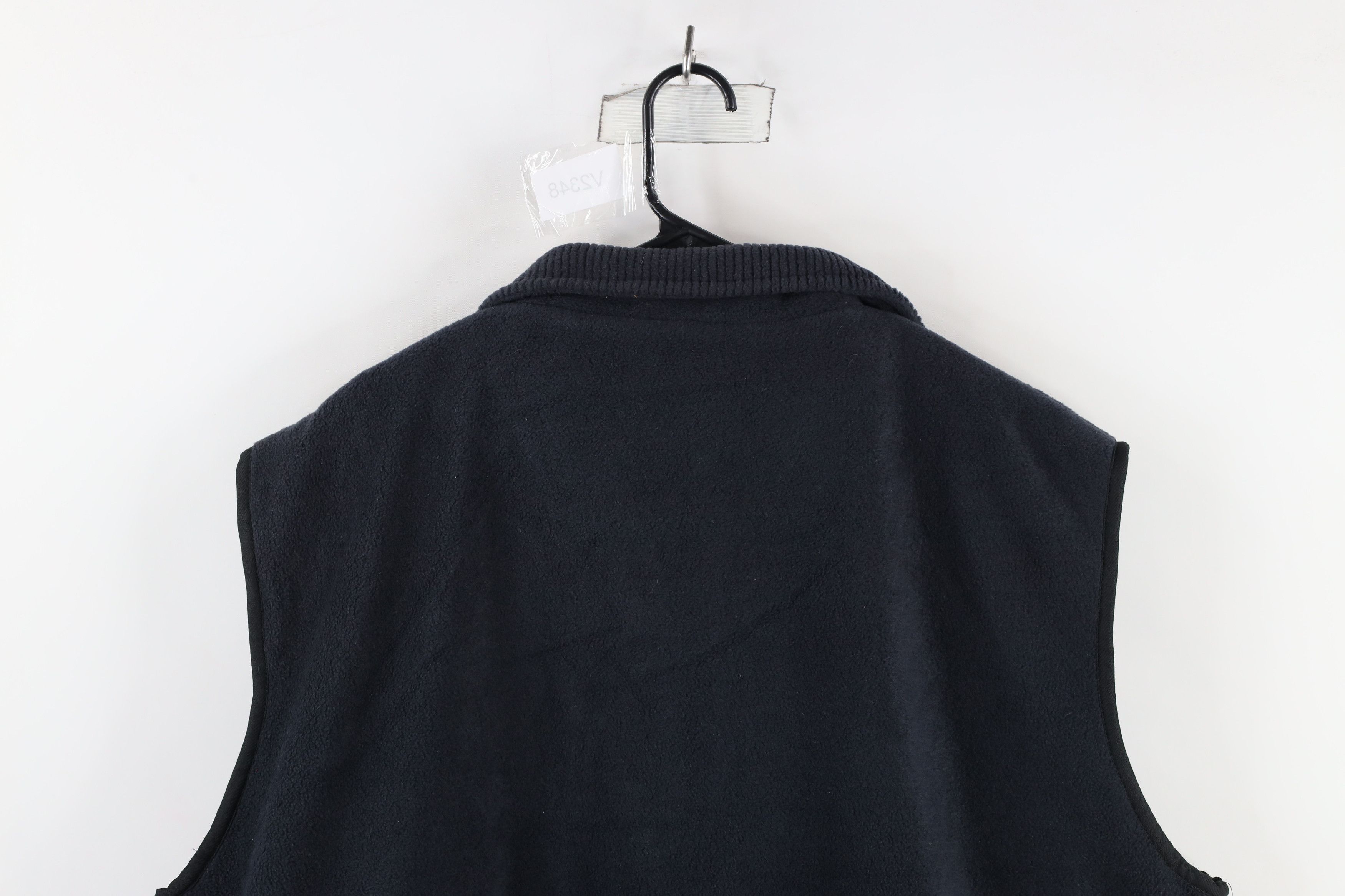 Vintage Vintage 90s Streetwear Fleece Full Zip Vest Jacket Gray Size US XXL / EU 58 / 5 - 11 Thumbnail