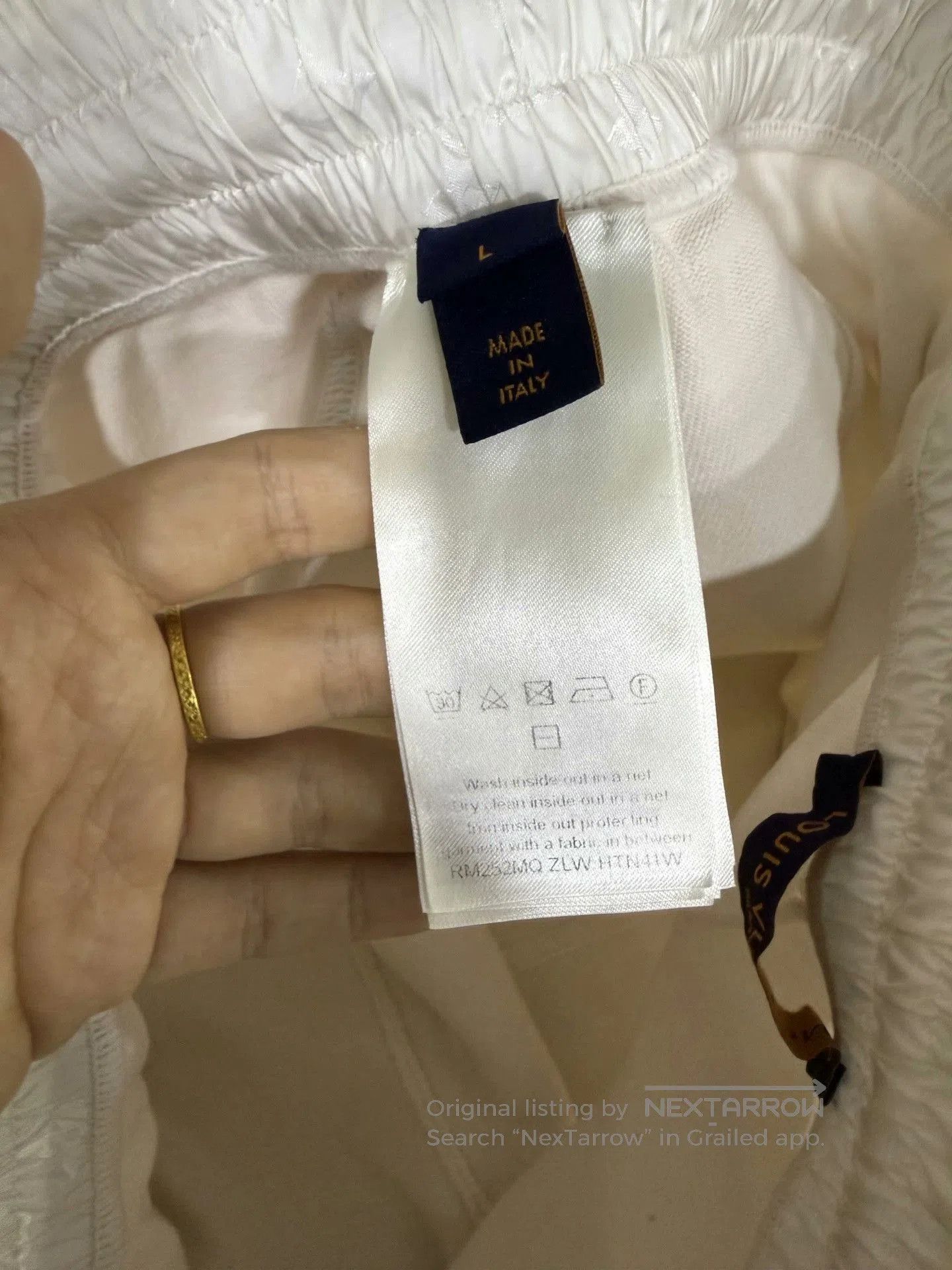 Louis Vuitton Louis Vuitton FW25 White Pocket Print Shorts. Size US 30 / EU 46 - 4 Thumbnail