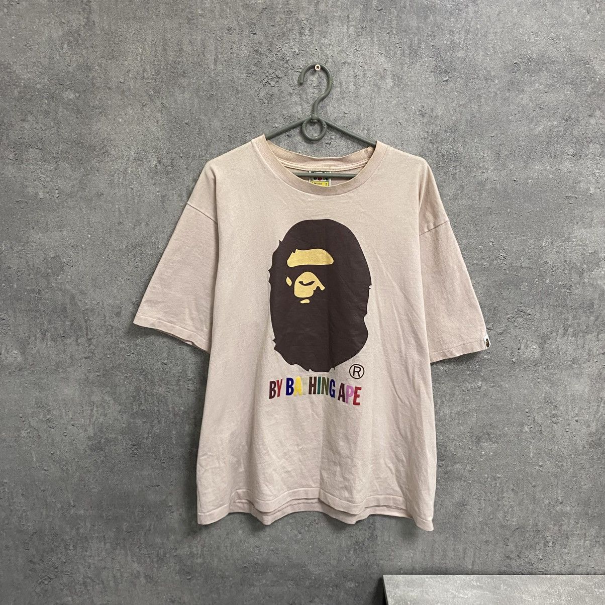 Bape A Bathing Ape Big Head Bape T-Shirt Big Logo Size US L / EU 52-54 / 3 - 1 Thumbnail