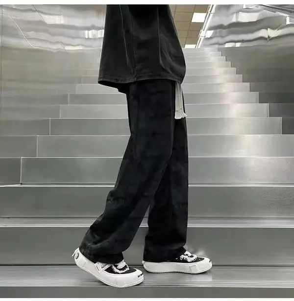 VIBE Black High Street Vintage Loose Casual Pants Size US 29 - 6 Thumbnail