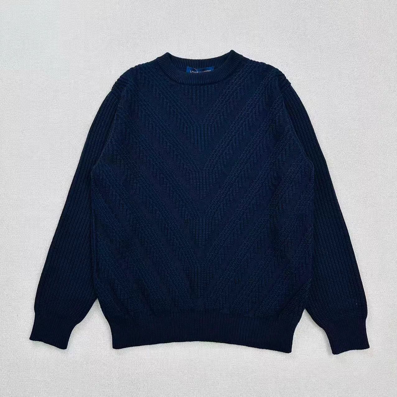Louis Vuitton Louis Vuitton knit wool crewneck sweater XXL Size US XXL / EU 58 / 5 - 1 Thumbnail