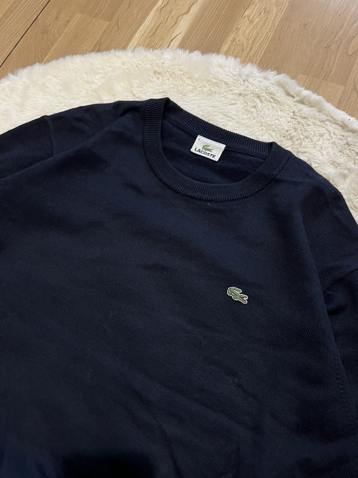 Lacoste Lacoste vintage wool sweater old money 90s Size US L / EU 52-54 / 3 - 4 Thumbnail
