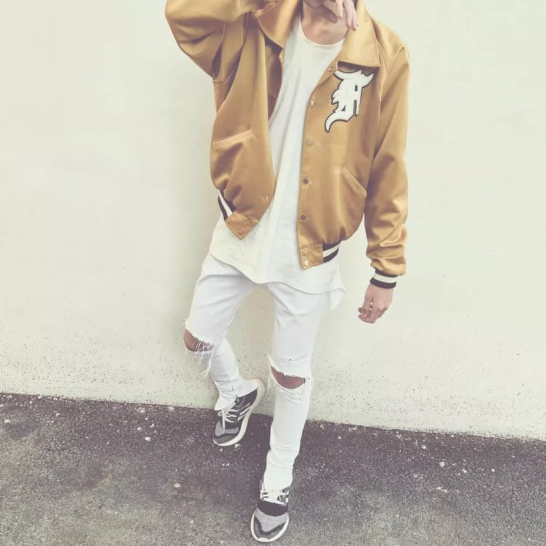 Fear of God Fear of God 4th white jeans Size US 29 - 8 Thumbnail