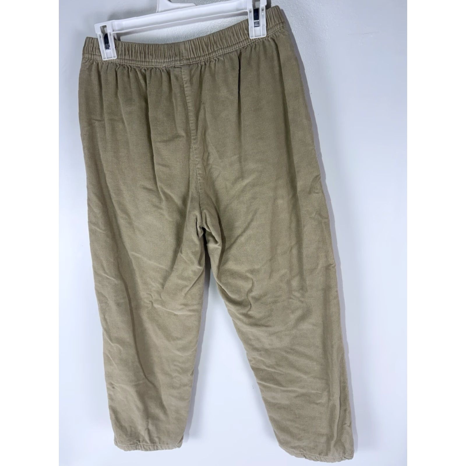 Vintage VINTAGE American Sweetheart Pants Corduroy Insulated Pull On Beige 12 Womens Tapered Ankle 26in Inseam Fall Winter Size 34" / US 12 / IT 48 - 4 Thumbnail