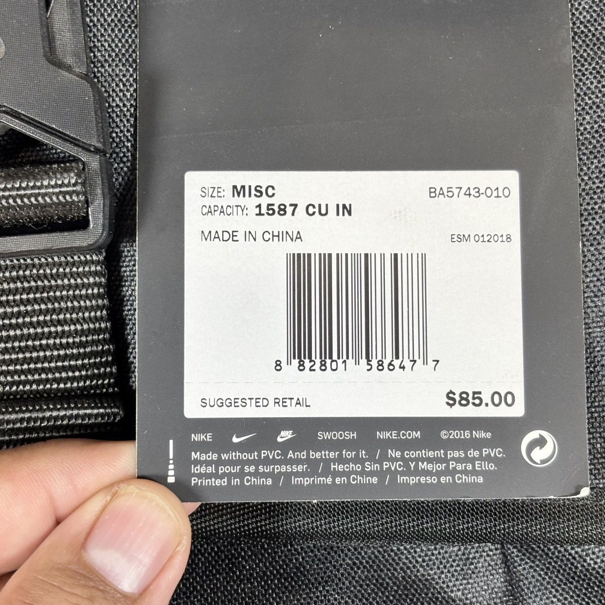 Nike NIKE SPORT GOLF BACKPACK Gray/Black Bag NEW WITH TAGS Size ONE SIZE - 2 Thumbnail