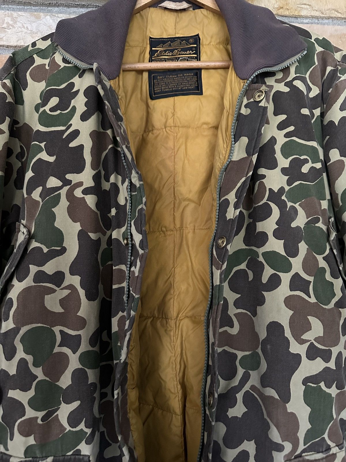 Eddie Bauer Vintage Eddie Bauer Duck Camo Insulated Coveralls Size US 36 / EU 52 - 12 Thumbnail