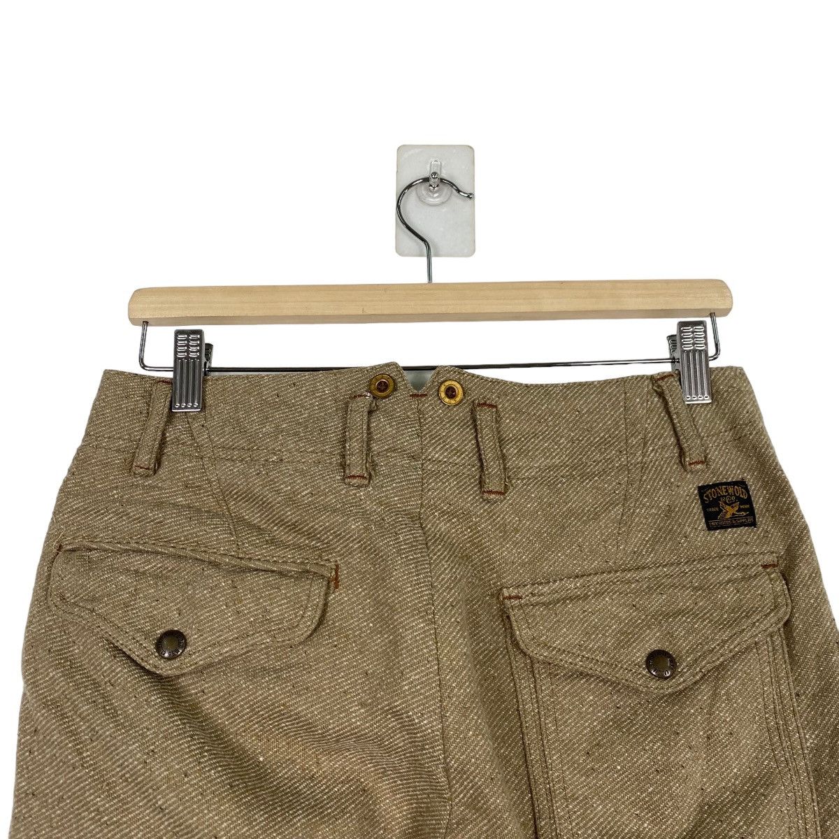 Japanese Brand × Vintage Stone World wool bush pant Size US 28 / EU 44 - 9 Thumbnail