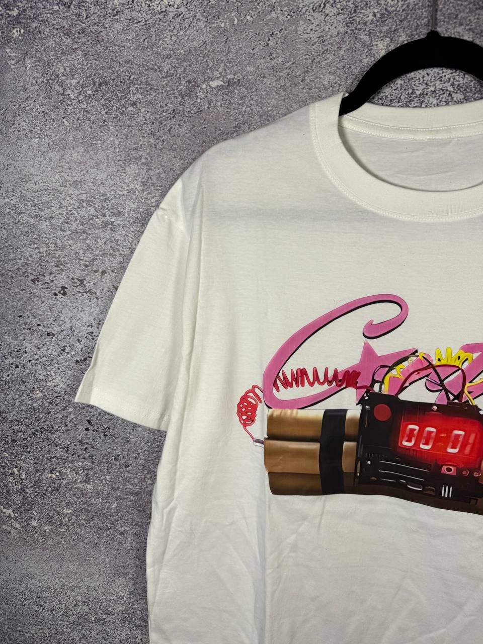 Other Corteiz Style White Boom Logo Tee Large Size US L / EU 52-54 / 3 - 3 Thumbnail