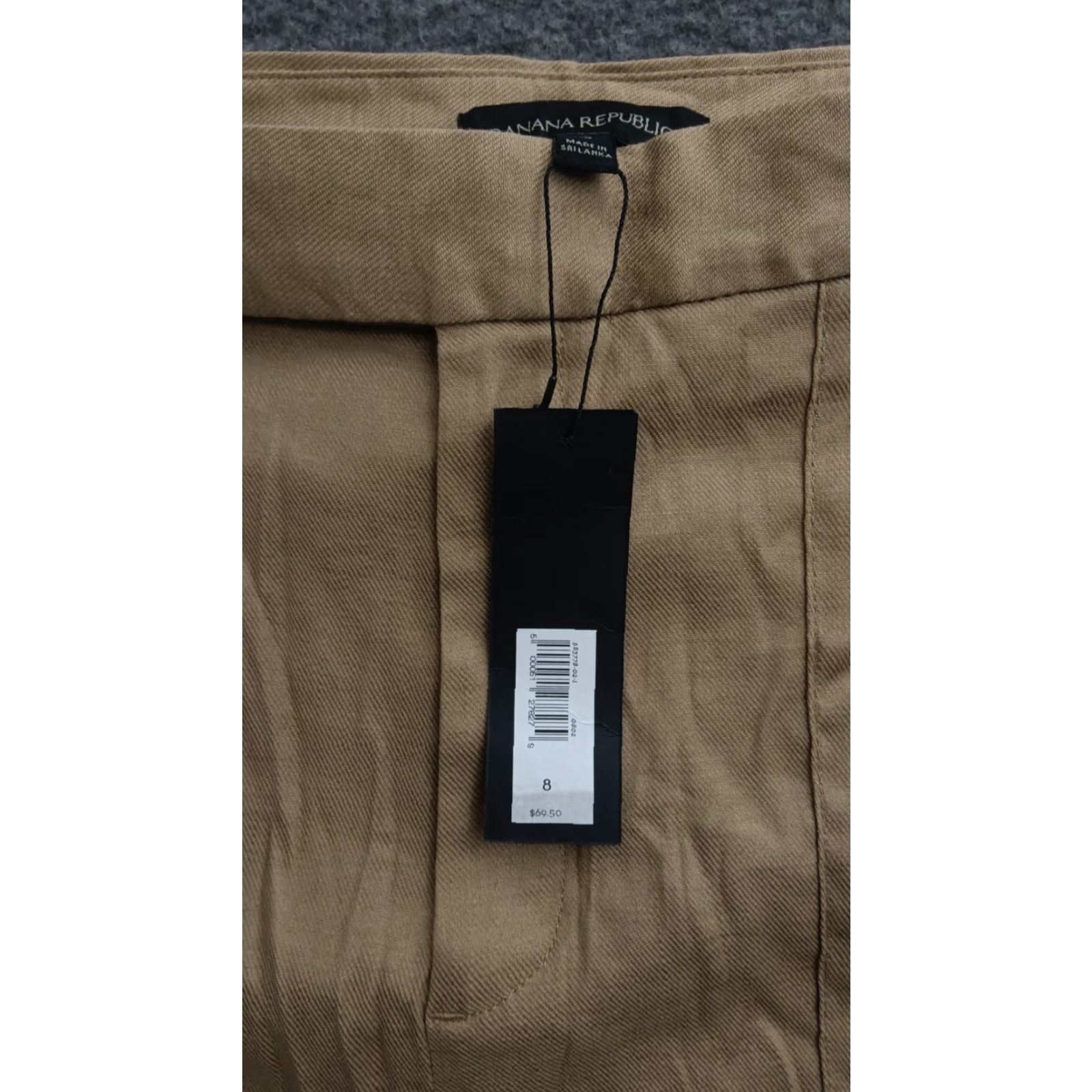 Banana Republic Banana Republic Women's Khaki Chino Shorts Size 8 - Beige Size 30" / US 8 / IT 44 - 6 Thumbnail