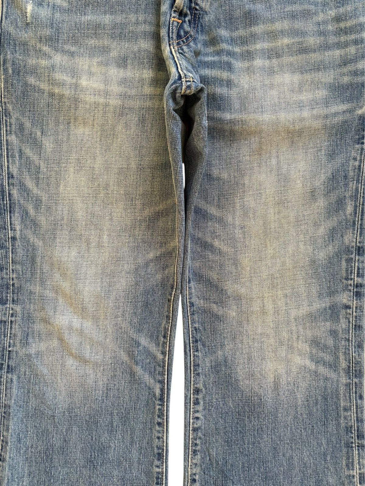 Abercrombie & Fitch Vintage Abercrombie & Fitch Mud Wash Ripped Flare Jeans Size US 34 / EU 50 - 4 Thumbnail