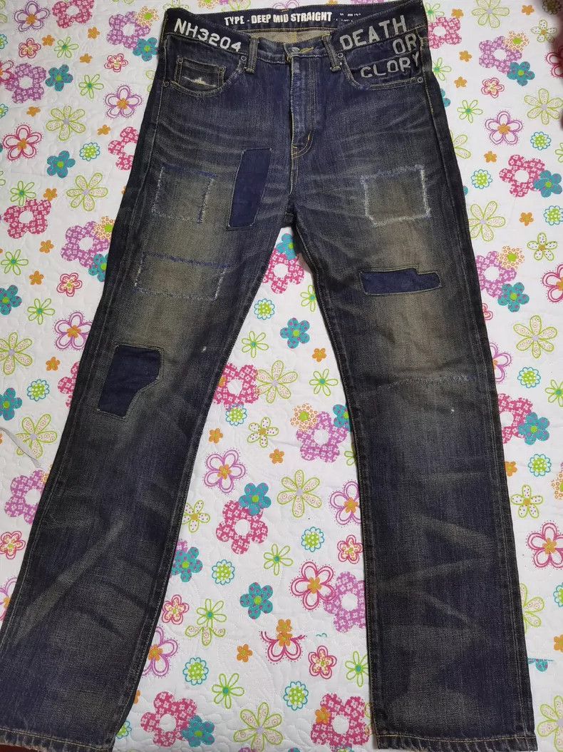 Neighborhood NEIGHBORHOOD Lightning Bolt Denim Jeans Size US 26 / EU 42 - 1 Thumbnail