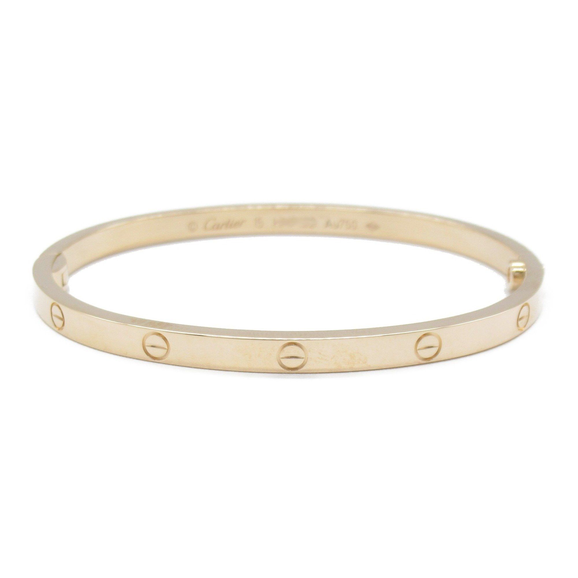 image of Cartier Love Bracelet Small Gold K18Pg(Rose Gold), Women's