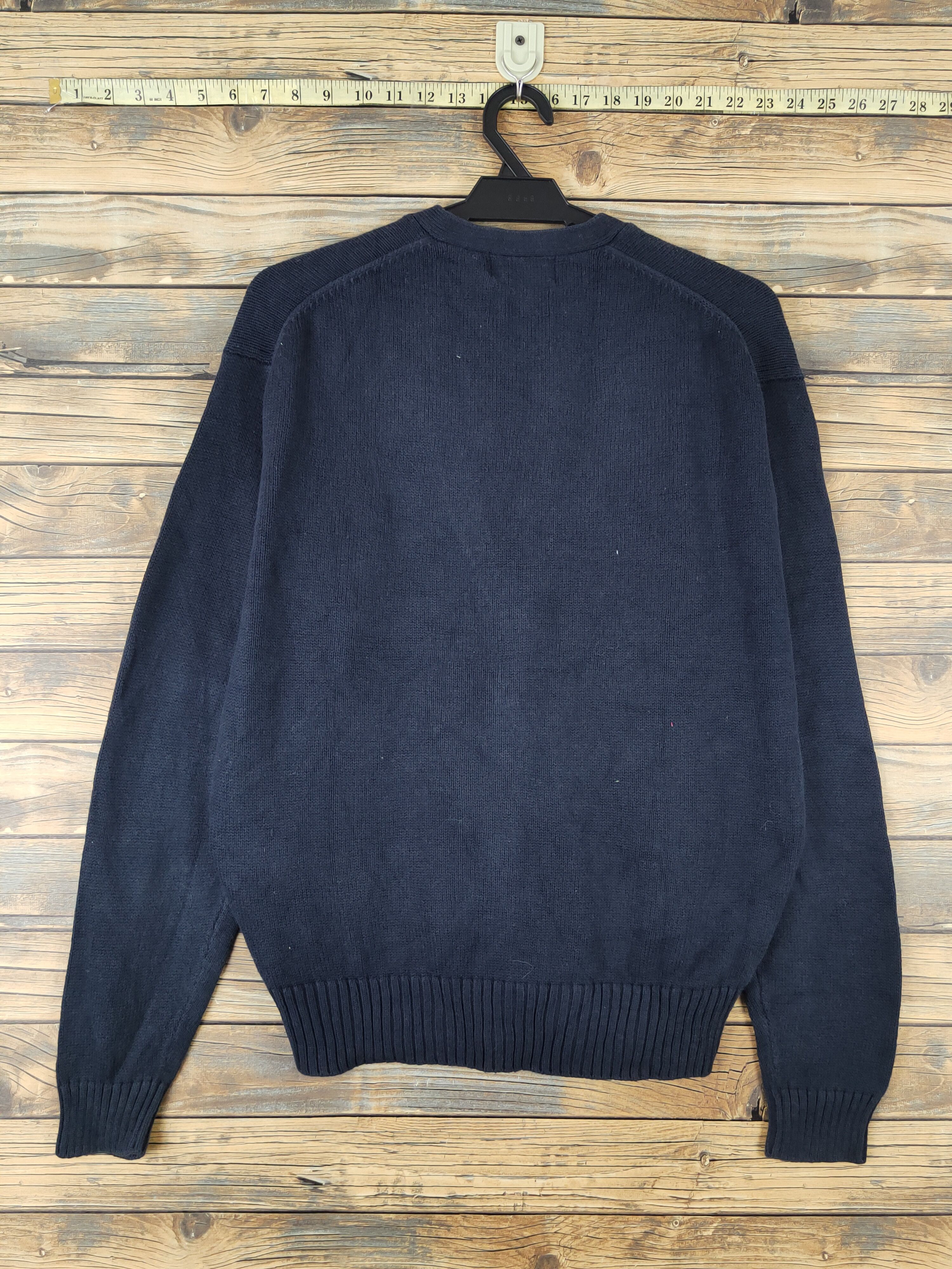 Homespun Knitwear × Japanese Brand East Boy Navy Knitwear Cardigan #W2020 Size US M / EU 48-50 / 2 - 8 Thumbnail