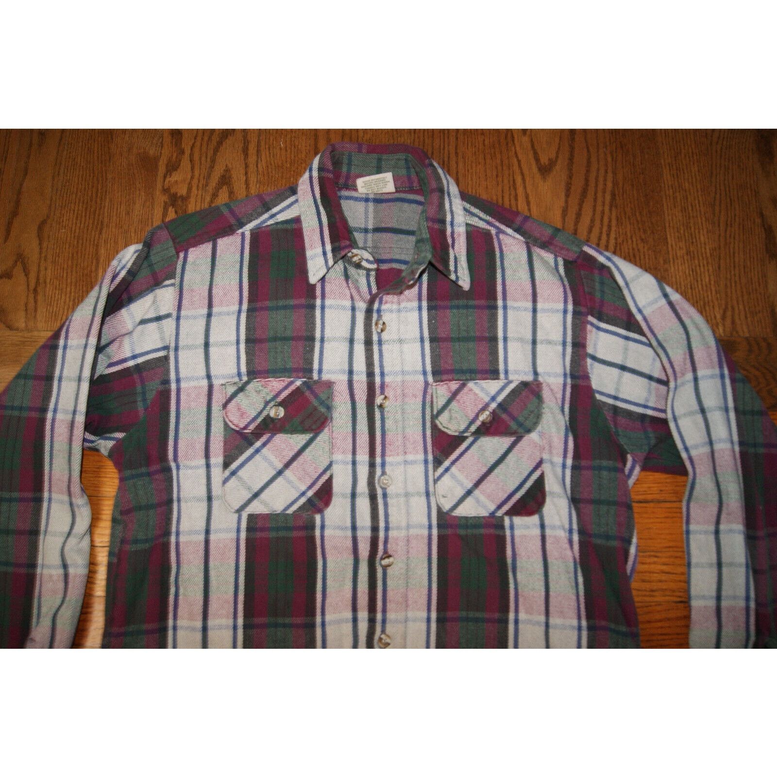 Other VTG Five Brothers Heavy Flannel Shirt Mens LT Pockets USA Size US L / EU 52-54 / 3 - 1 Thumbnail