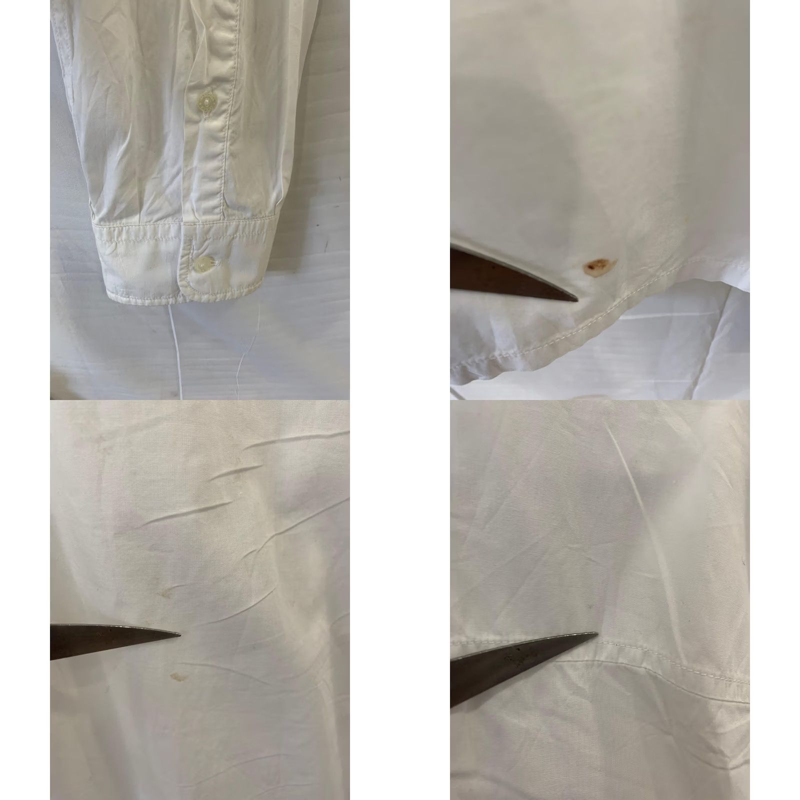 Dolce & Gabbana Dolce&Gabbana White Military Safari Shirt XL Mens Long Sleeve Button-Up Italy Made Size US XL / EU 56 / 4 - 10 Thumbnail