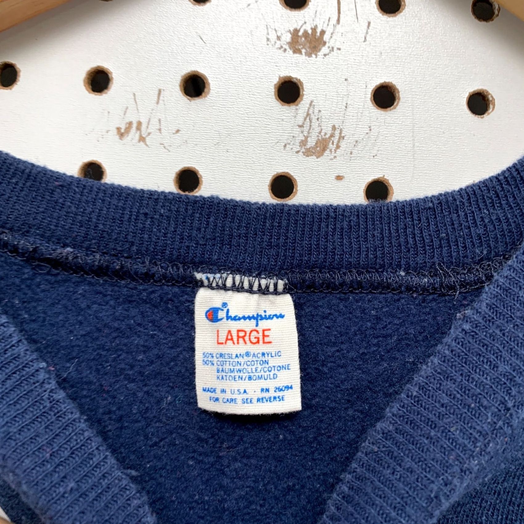 Champion VINTAGE Champion USA Olympics Crewneck Sleeveless Sweatshirt Mens L Blue 80s Size US L / EU 52-54 / 3 - 6 Thumbnail