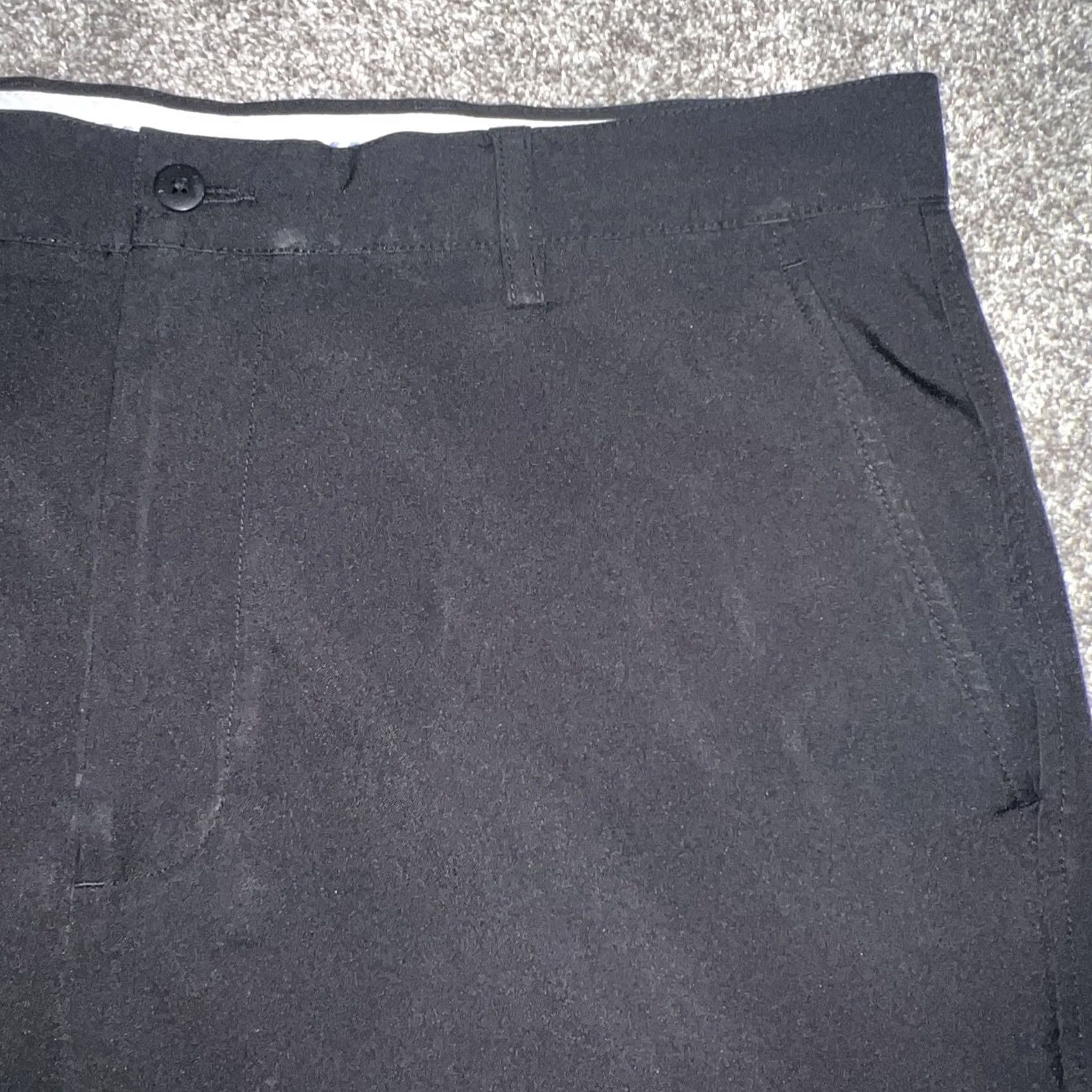 Footjoy FootJoy Golf Shorts Men W36 Black Chino Regular Size FootJoy Mens Black Golf Shorts 36 Size US 36 / EU 52 - 2 Thumbnail