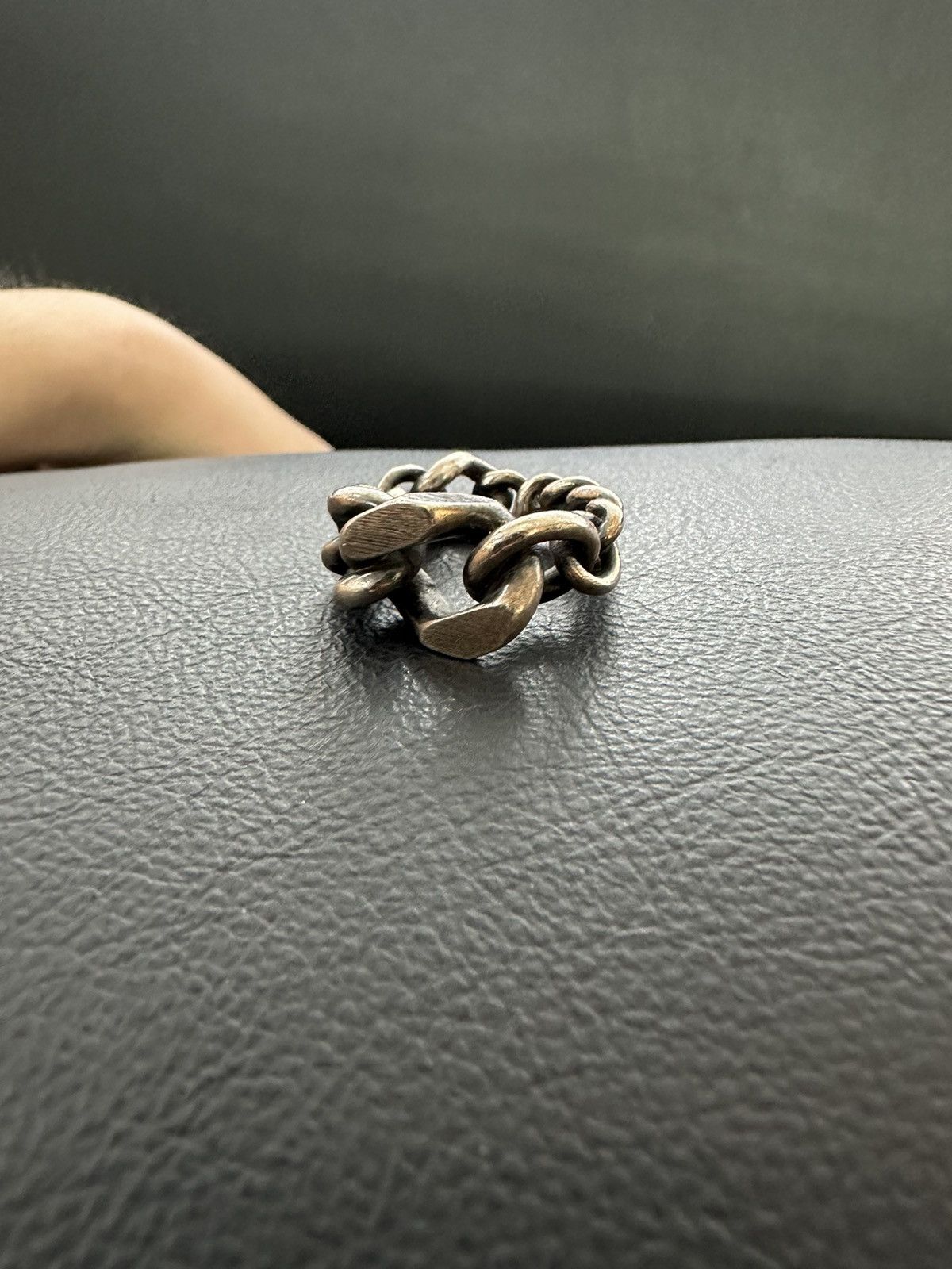 Werkstatt Munchen WERKSTATT:MUNCHEN Ring Mixed Chain Size ONE SIZE - 1 Thumbnail