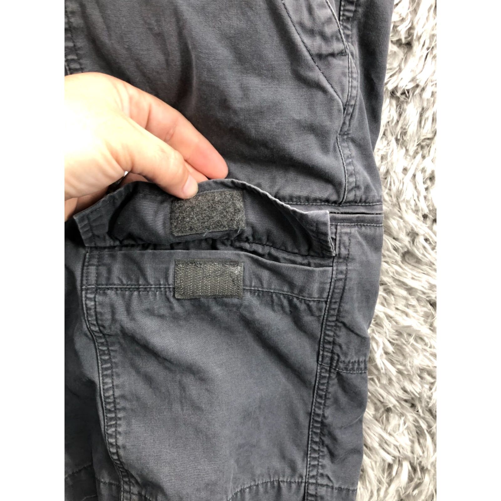 Vintage Outer Rim Mens Cargo Shorts 42 Regular Mid Gray Size US 42 / EU 58 - 4 Thumbnail