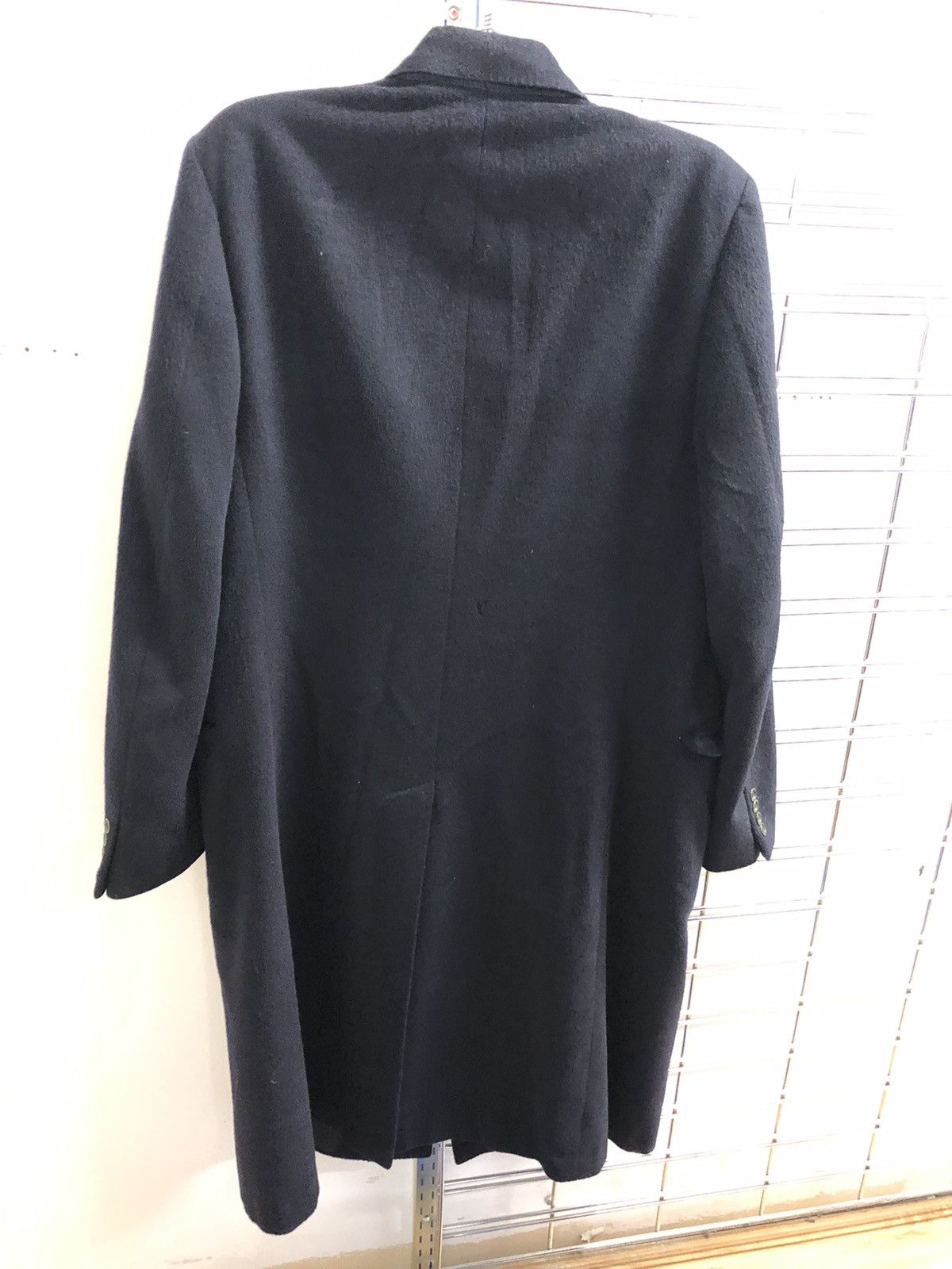 Canali Canali dark navy wool overcoat jacket 48 medium long Size US M / EU 48-50 / 2 - 3 Thumbnail