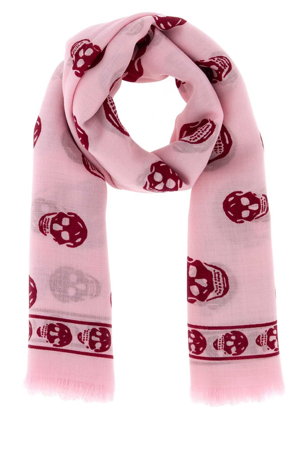 Alexander McQueen Printed Chiffon Foulard Size ONE SIZE - 1 Thumbnail