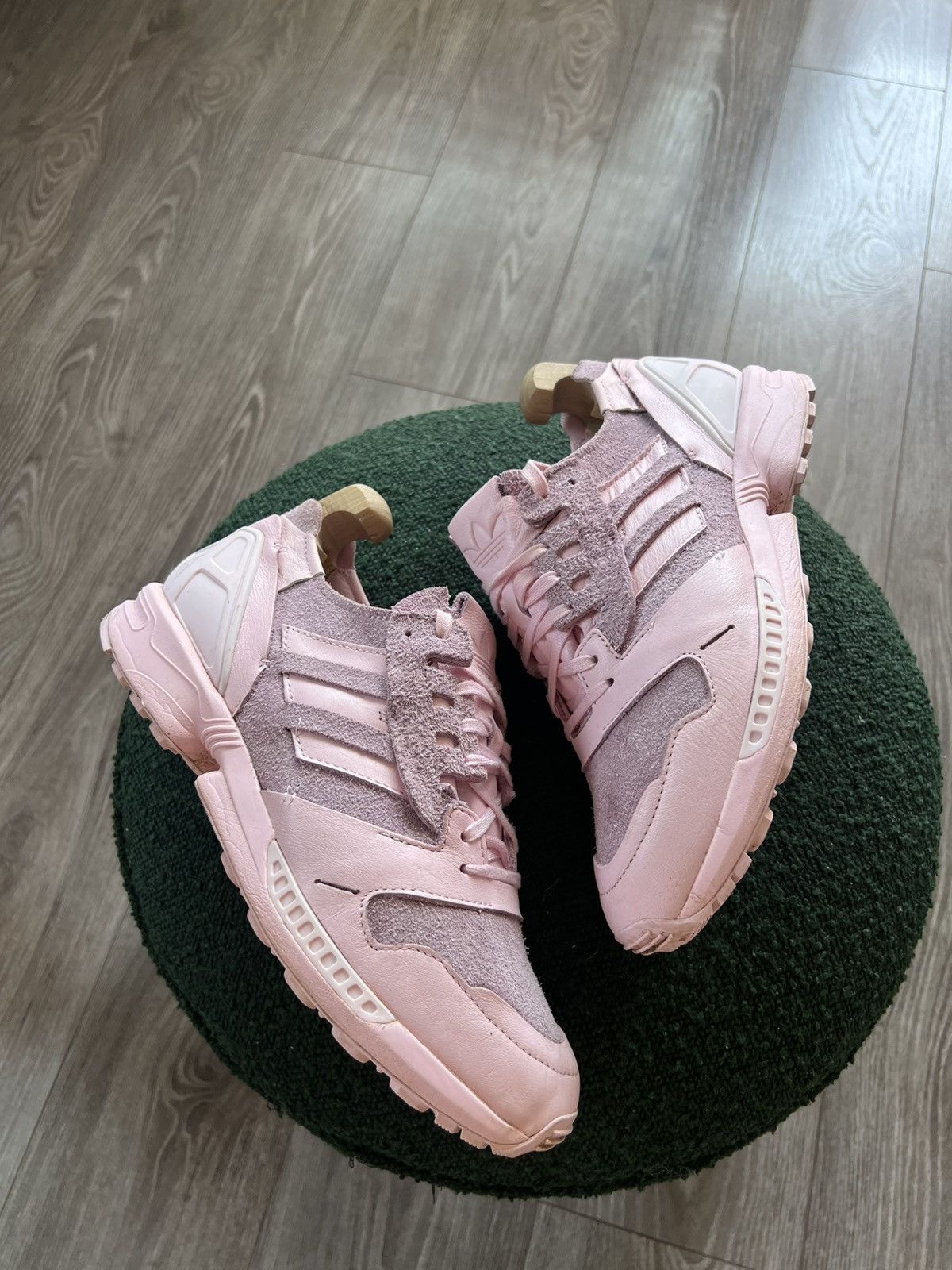 Adidas Adidas Luxury ZX 8000 „Minimalist Iconic” Leather Sneakers Size US 9 / EU 42 - 5 Thumbnail