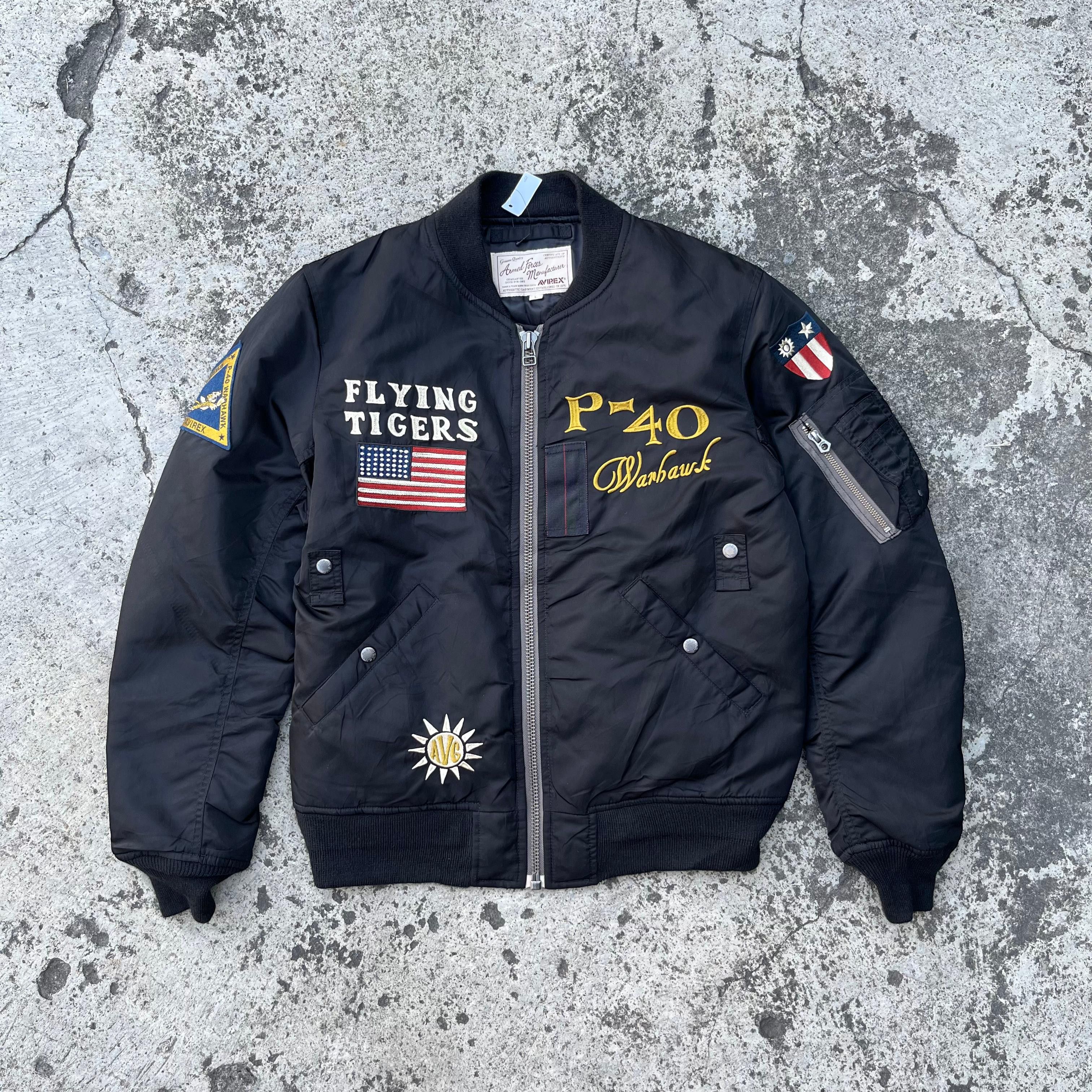 Avirex Avirex Flying Tigers MA 1 Bomber Jacket 💥 | Grailed