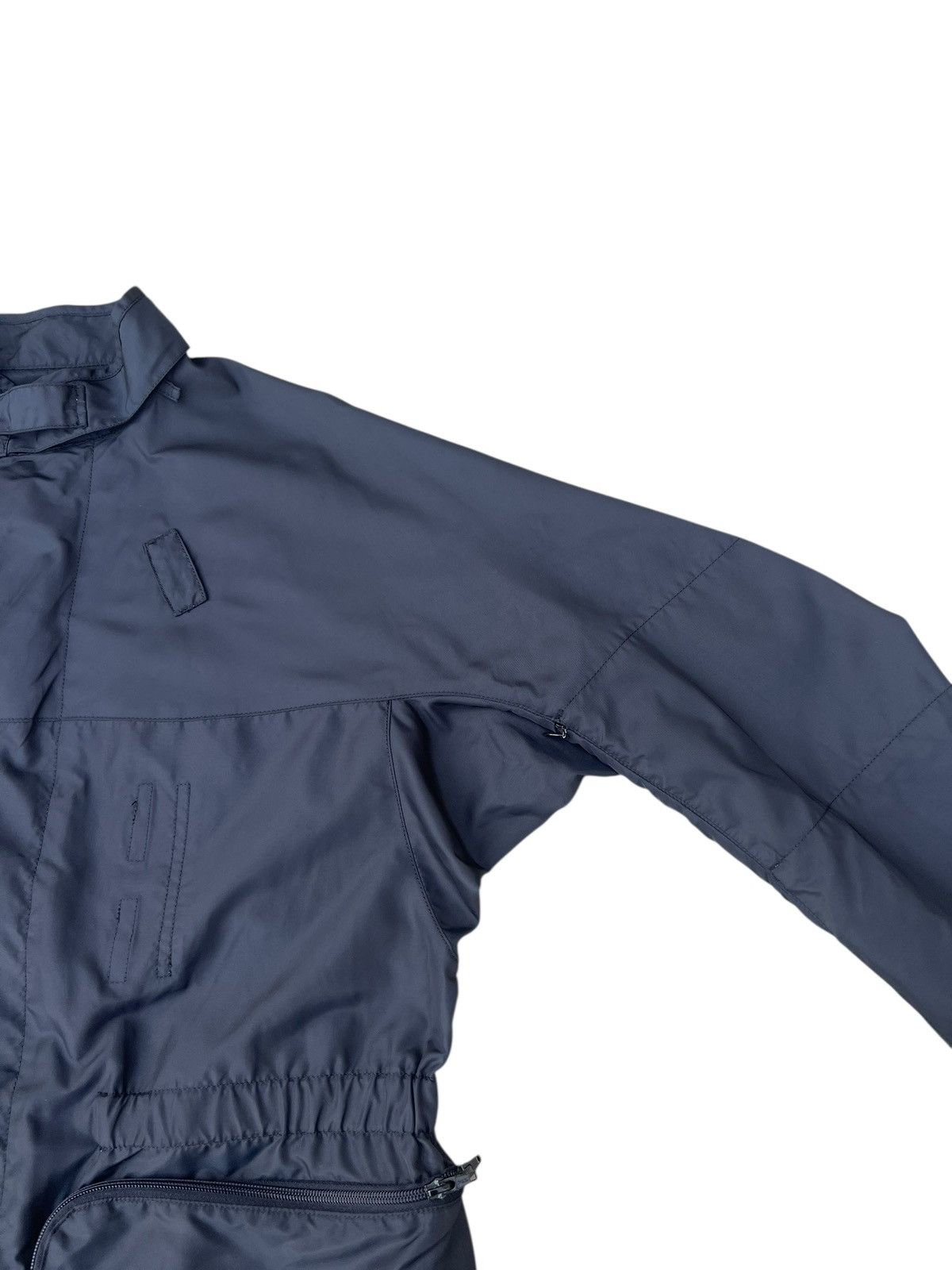 DKNY Vintage 2000s Y2K DKNY Black Tactical Nylon Jacket Size US L / EU 52-54 / 3 - 7 Thumbnail