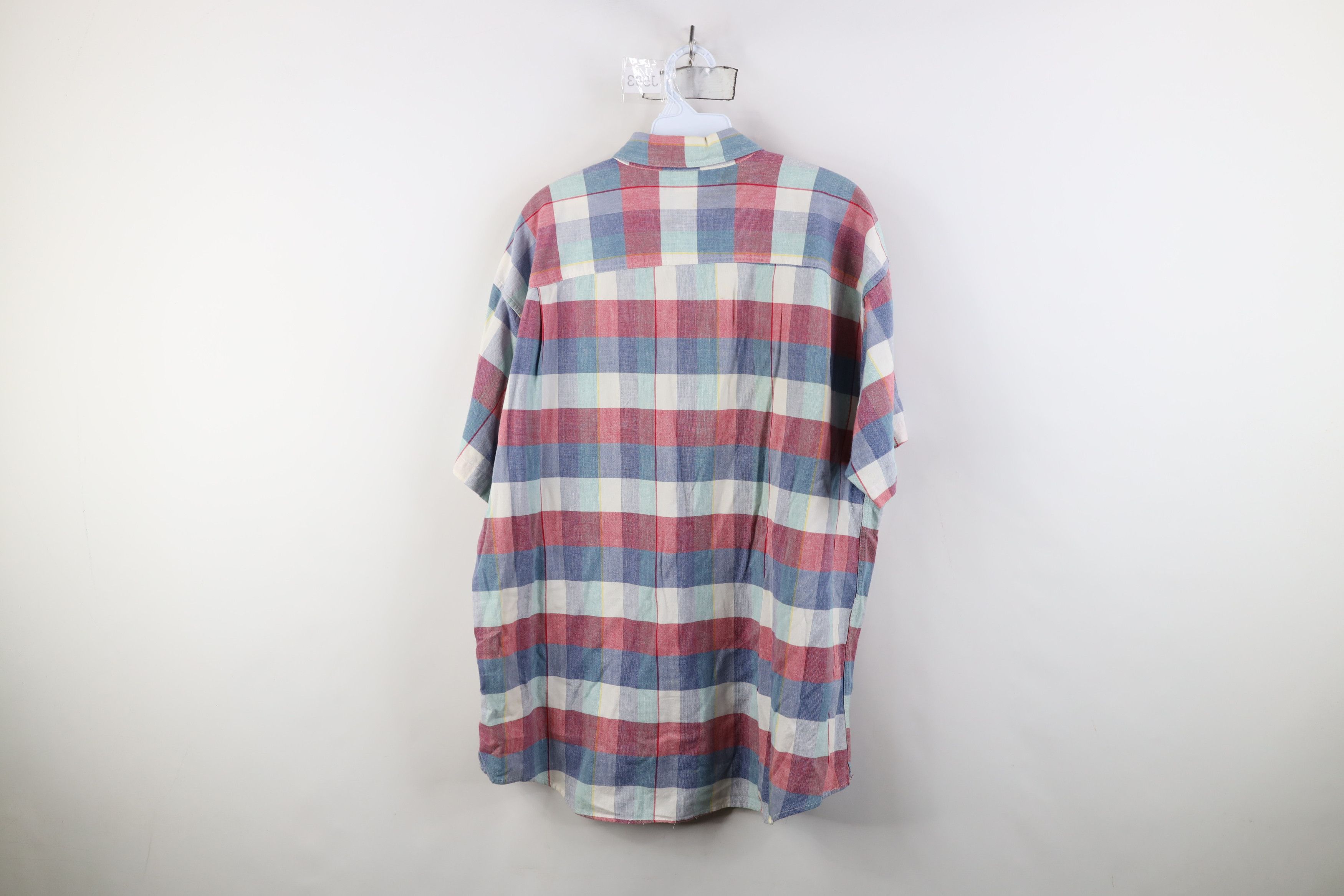 Vintage Vintage 70s 80s Streetwear Short Sleeve Button Down Shirt Size US L / EU 52-54 / 3 - 13 Thumbnail