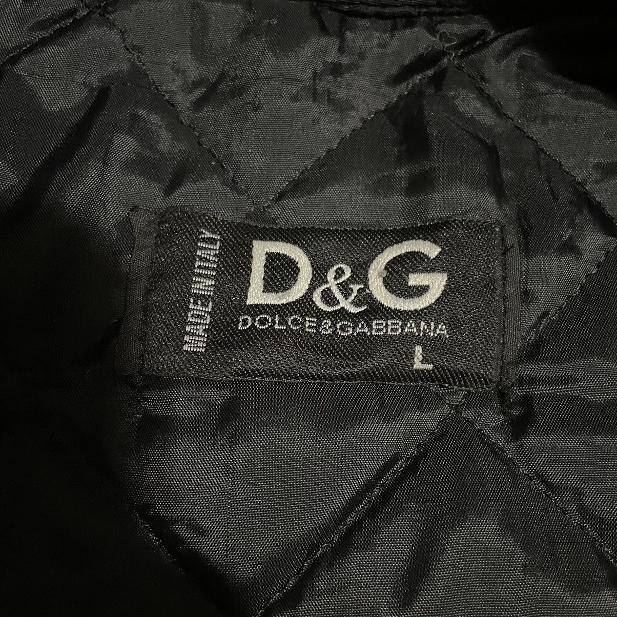 Dolce & Gabbana × Vintage Dolce &Gabbana Vintage Crown Bomber Jacket Size US M / EU 48-50 / 2 - 7 Thumbnail