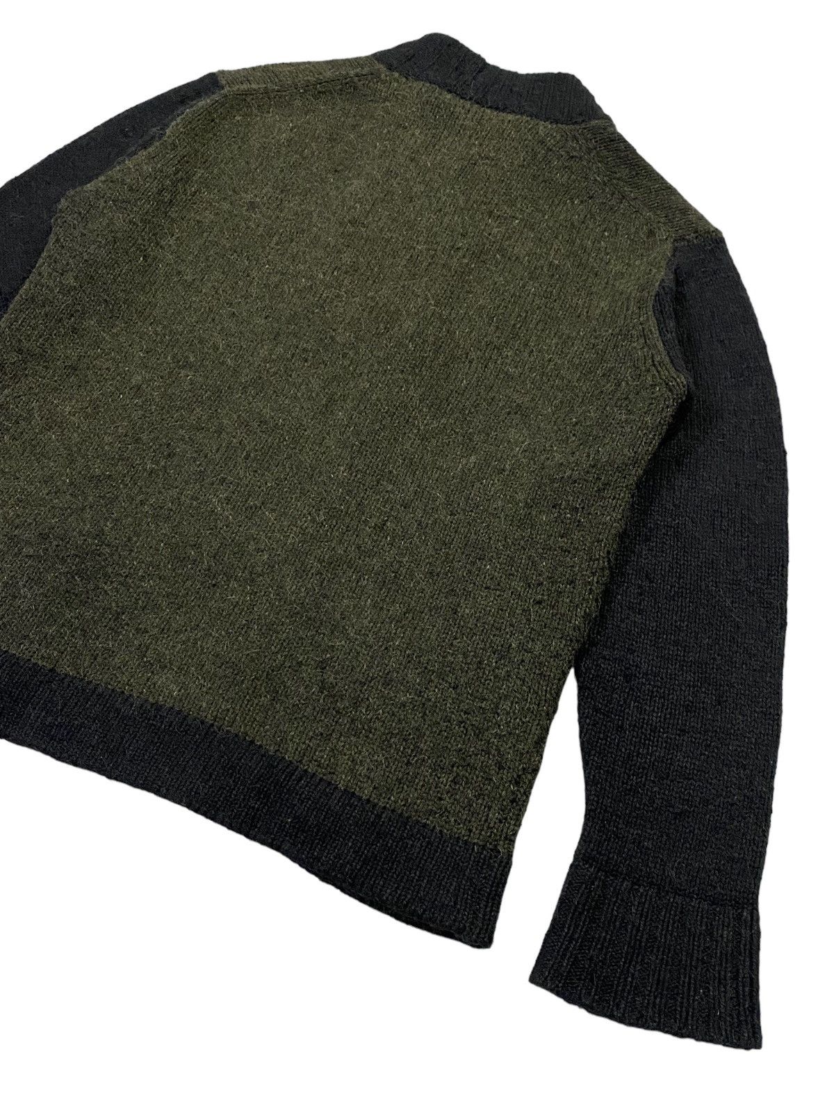 Issey Miyake Issey Miyake Tow Tones Knitted Full Zip Sweater Size US M / EU 48-50 / 2 - 23 Thumbnail