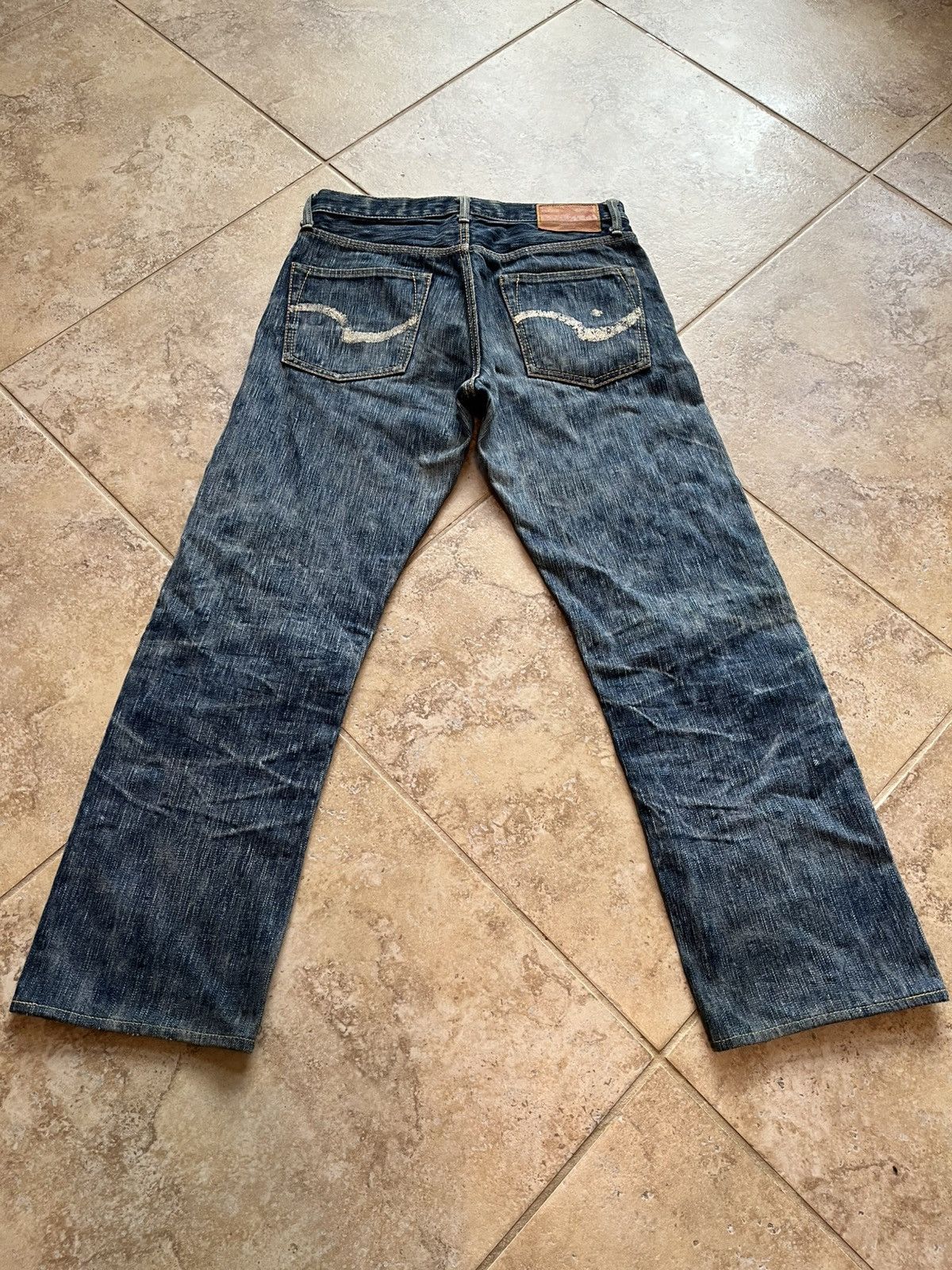 Oni 15.7 oz Raw Selvedge Oni denim Size US 32 / EU 48 - 2 Thumbnail