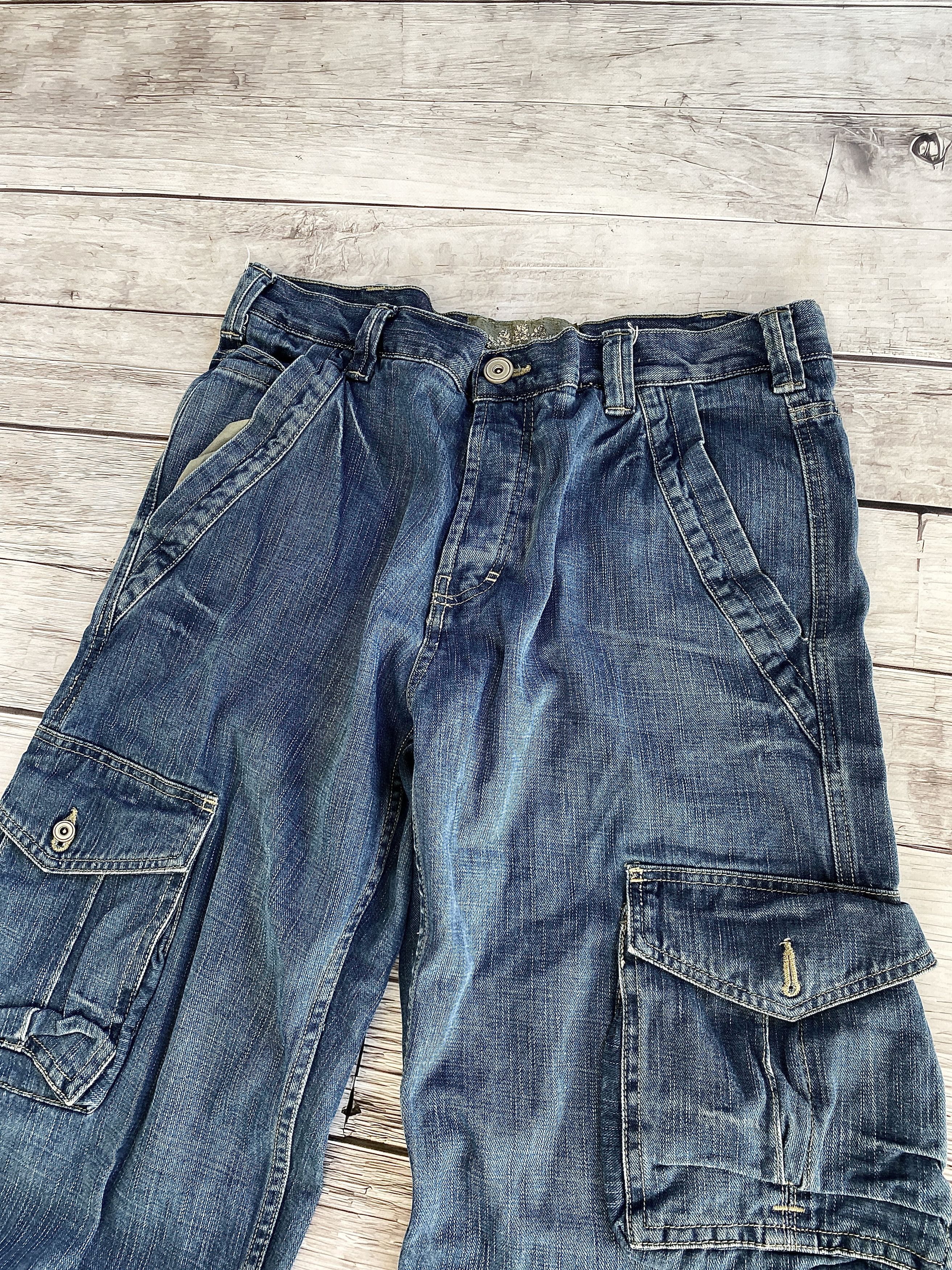 Hysteric Glamour × Japanese Brand Vintage Rick Owens Junya Watanabe Style Distressed Jeans Size US 32 / EU 48 - 3 Thumbnail