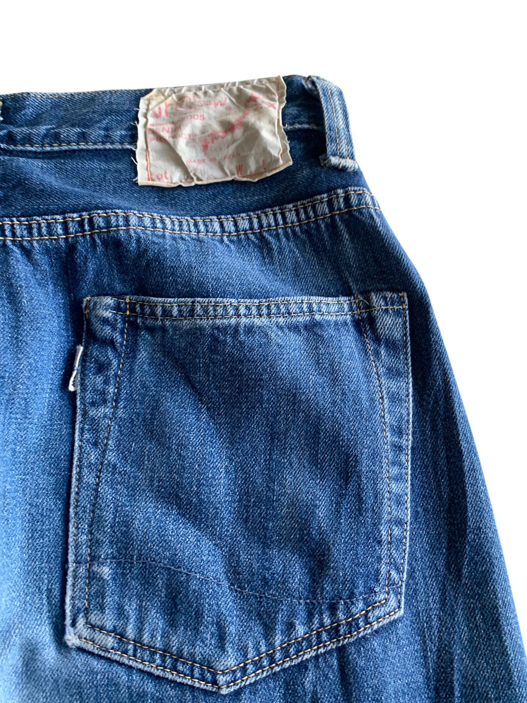 Orslow ORSLOW X BEAMS SELVEDGE JAPANESE DISTRESSED DENIM Size US 28 / EU 44 - 15 Thumbnail