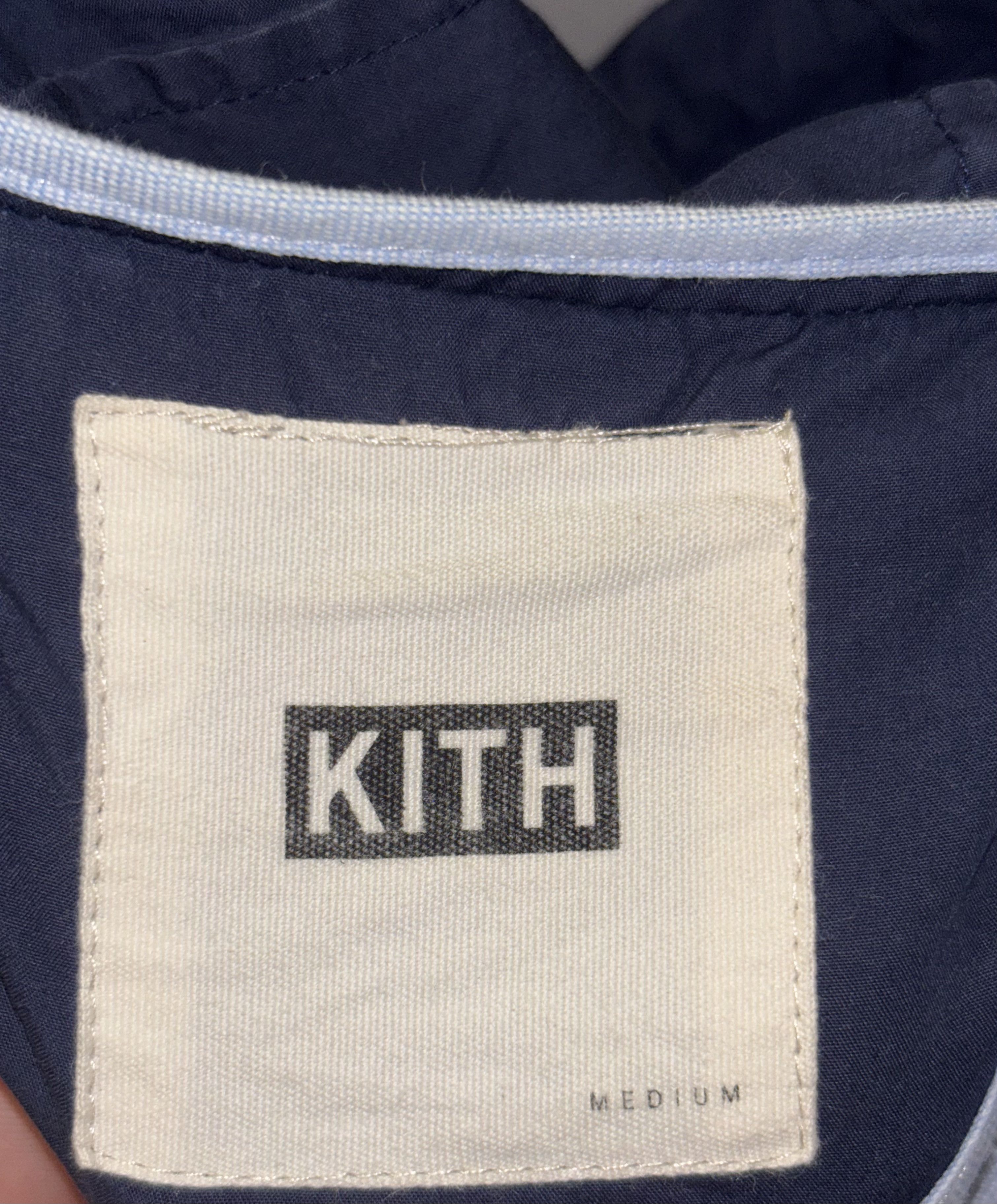 Kith Kith Nassau Sailing Jacket – Navy/Light Grey Size US M / EU 48-50 / 2 - 4 Thumbnail