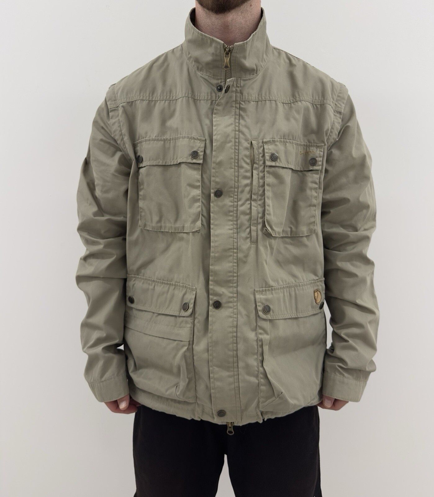Fjallraven Fjallraven G-1000 Mens Jacket Multipocket Transformer Hiking Size US M / EU 48-50 / 2 - 1 Thumbnail