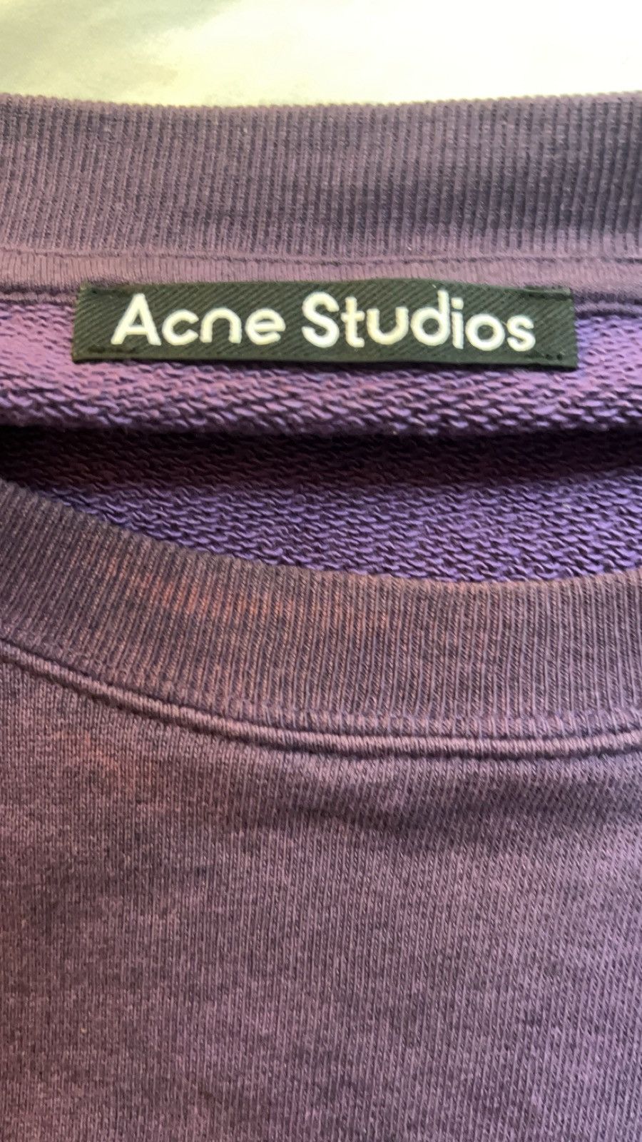 Acne Studios Acne Studios Purple Crewneck Size US L / EU 52-54 / 3 - 4 Thumbnail