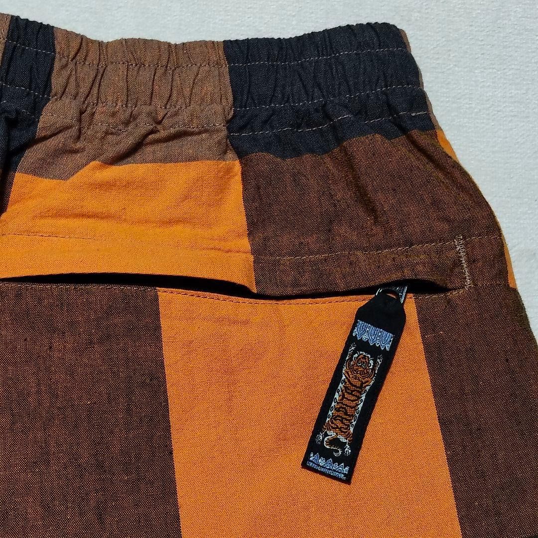 Kapital Kapital Checkered Orange Wide Pant Size US 44 / EU 60 - 3 Thumbnail
