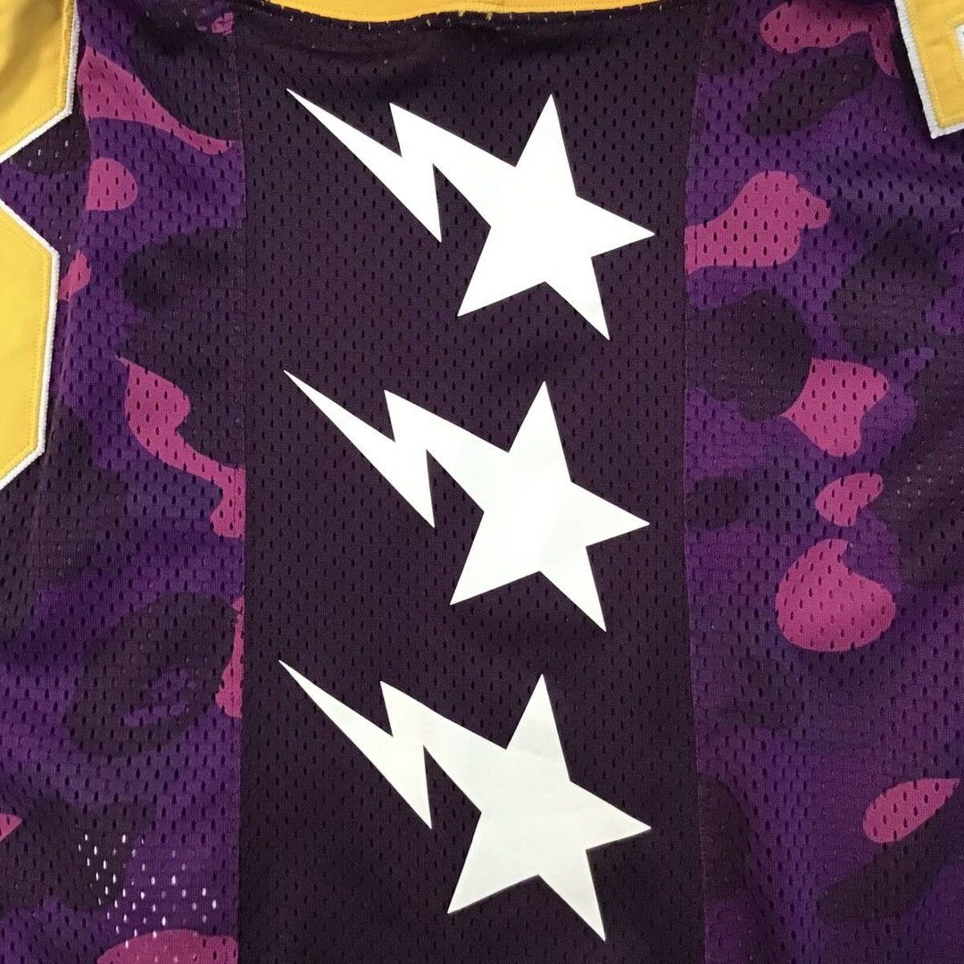 Bape BAPE STA Purple camo basketball tank top a bathing ape Size US M / EU 48-50 / 2 - 5 Thumbnail