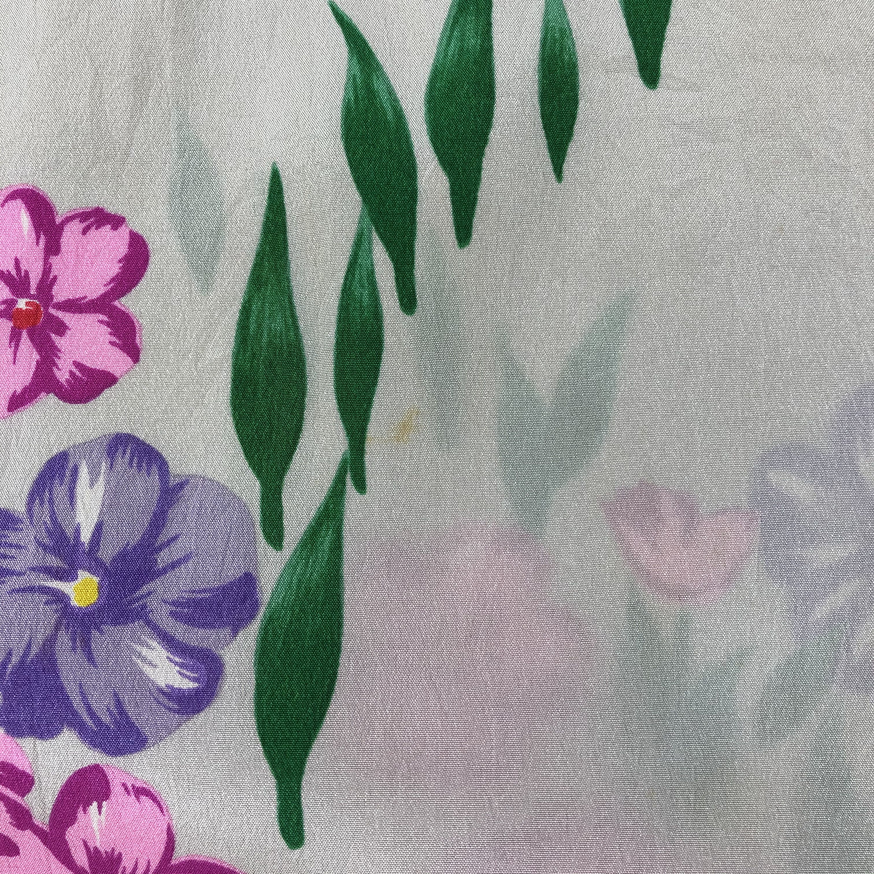 Hanae Mori Vintage Hanae Mori Silk Scarf Size ONE SIZE - 10 Thumbnail
