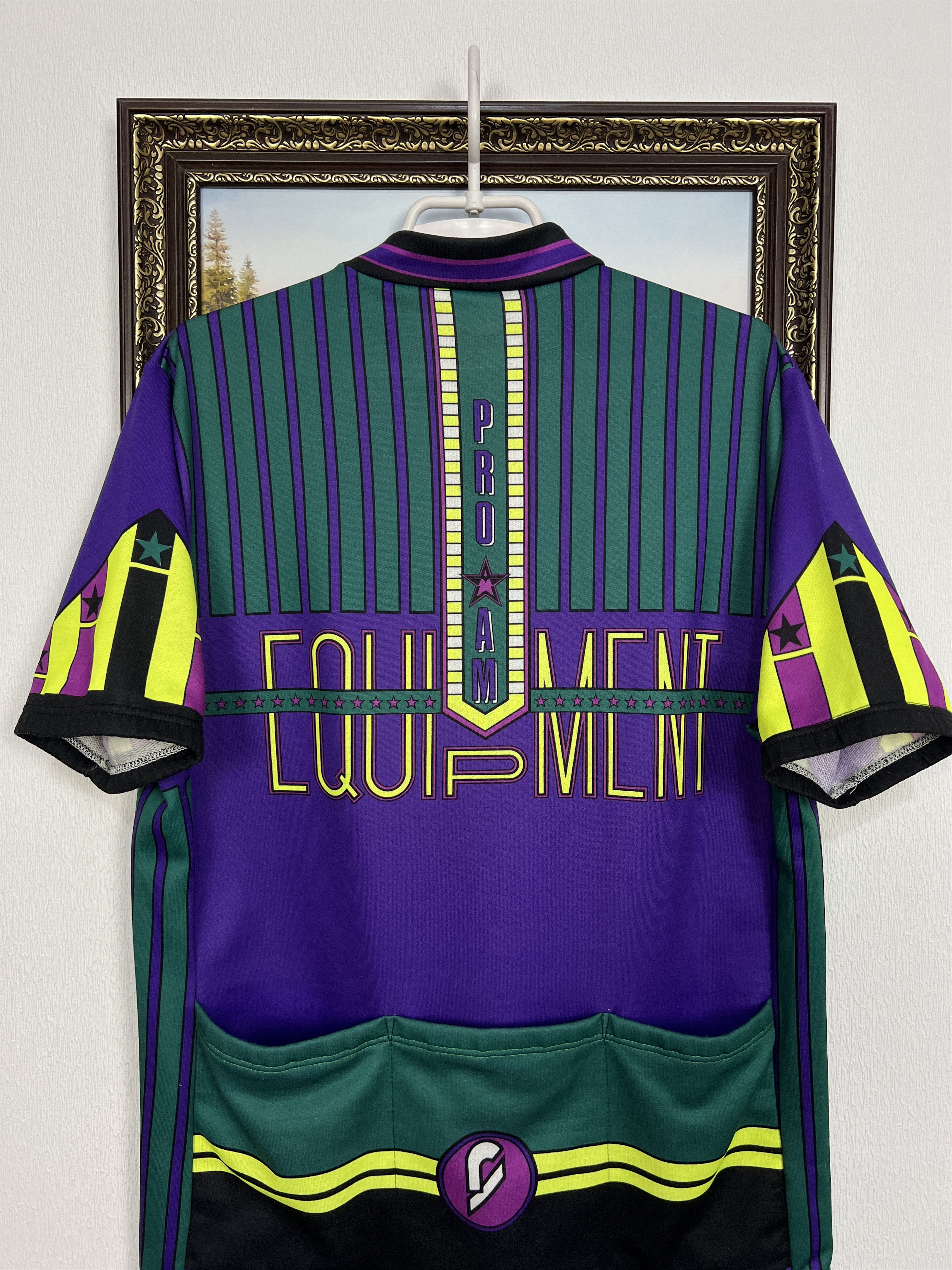 Vintage Active Cycling Jersey Trikot Maglia Camiseta Rare Hype Size US XL / EU 56 / 4 - 8 Thumbnail