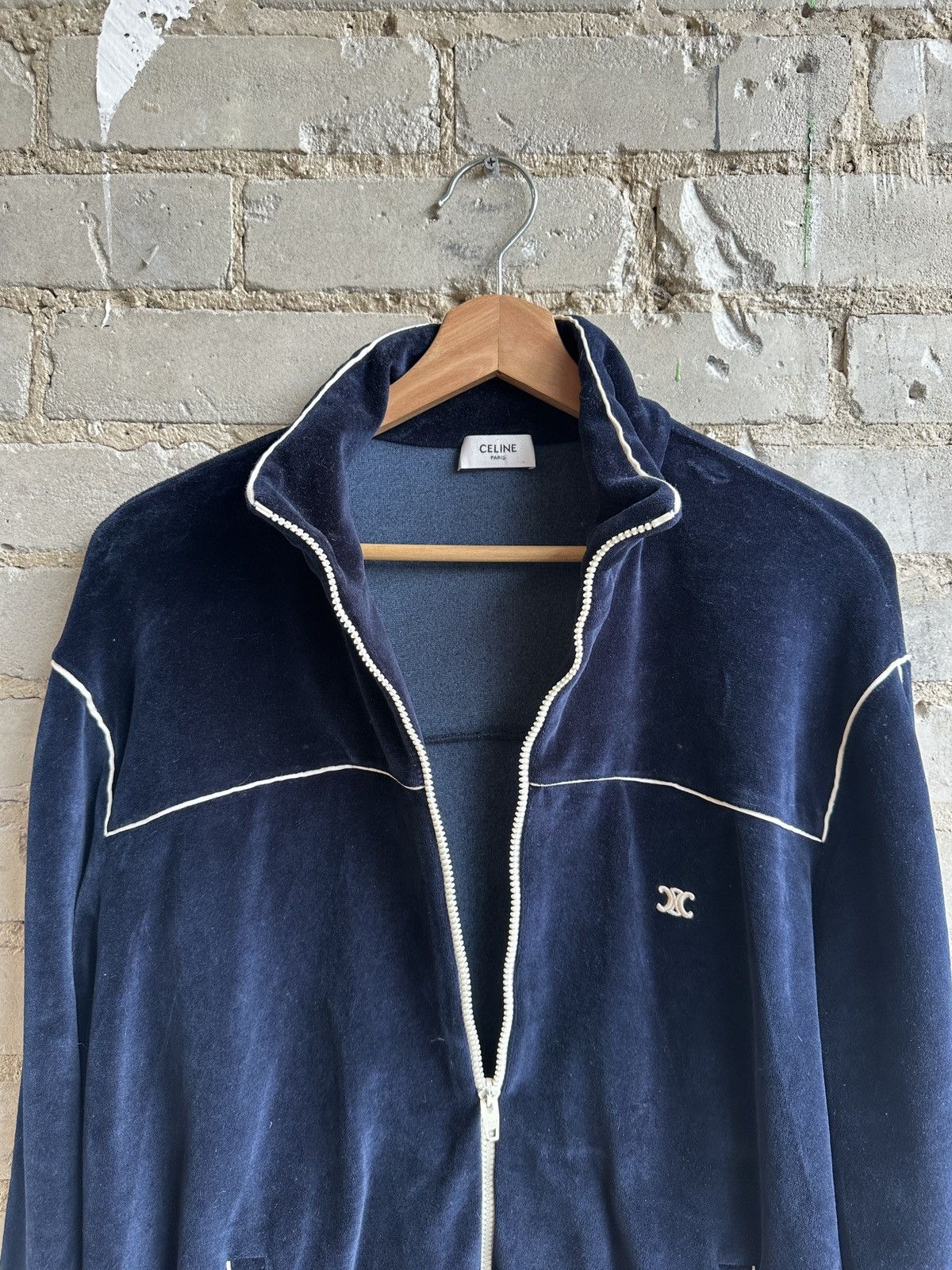 Celine Celine Velvet Jacket Size XL Size US XL / EU 56 / 4 - 3 Thumbnail